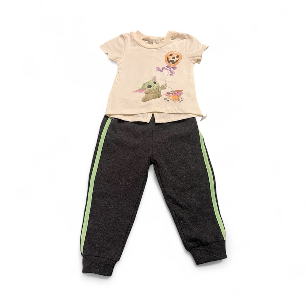 Star Wars Halloween Shirt and bottoms. 18 months.